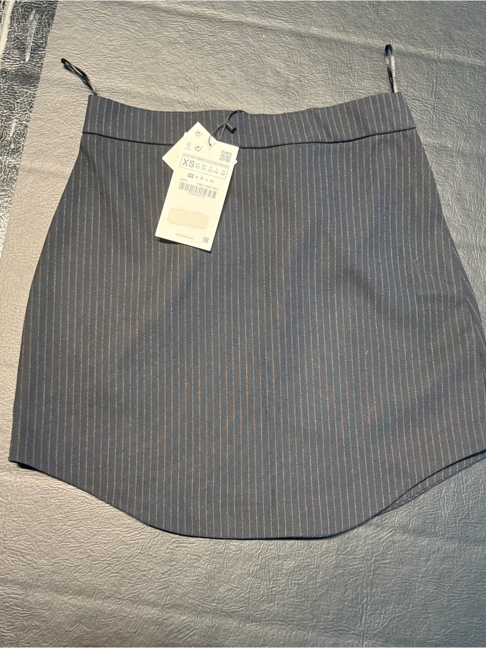 Zara Women's Pinstripe Mini Skirt XS